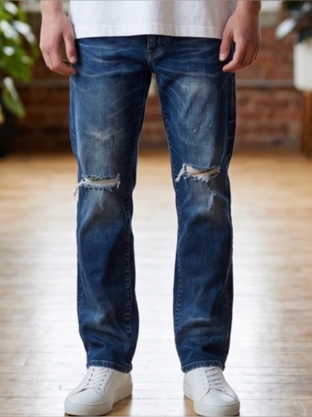 Aeropostale Blue Slim Men Jeans